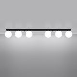 Plafondlamp YOLI 6 zwart