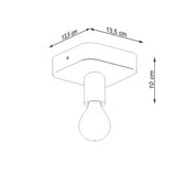 Plafondlamp TAVO 1