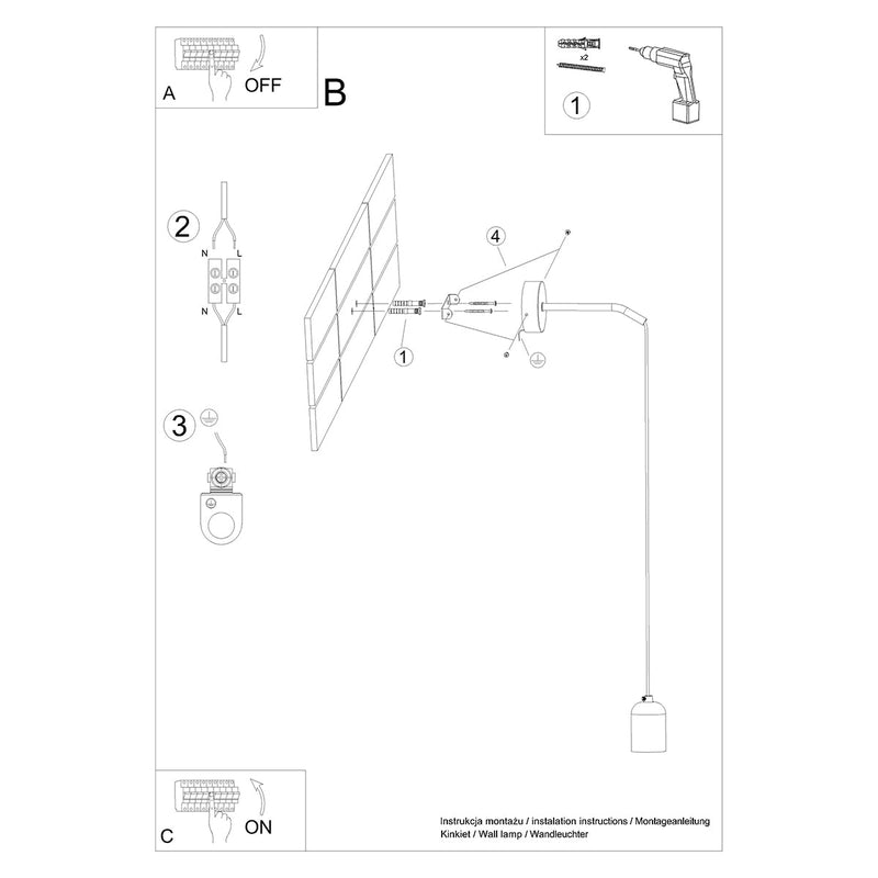 Wandlamp NESO
