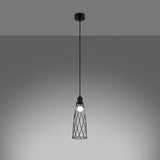 Hanglamp SUBA 1 zwart