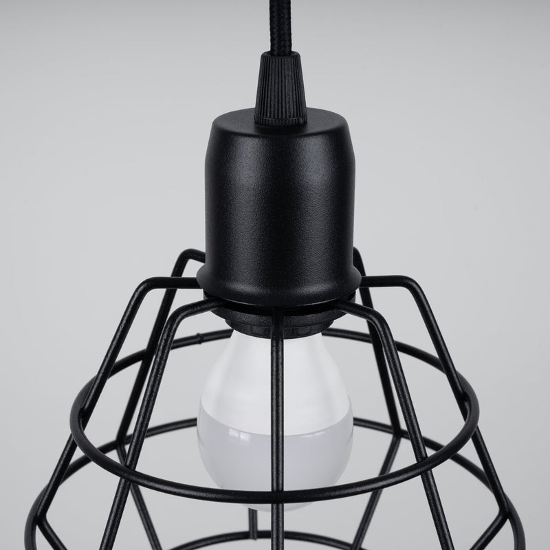 Hanglamp SUBA 3P zwart