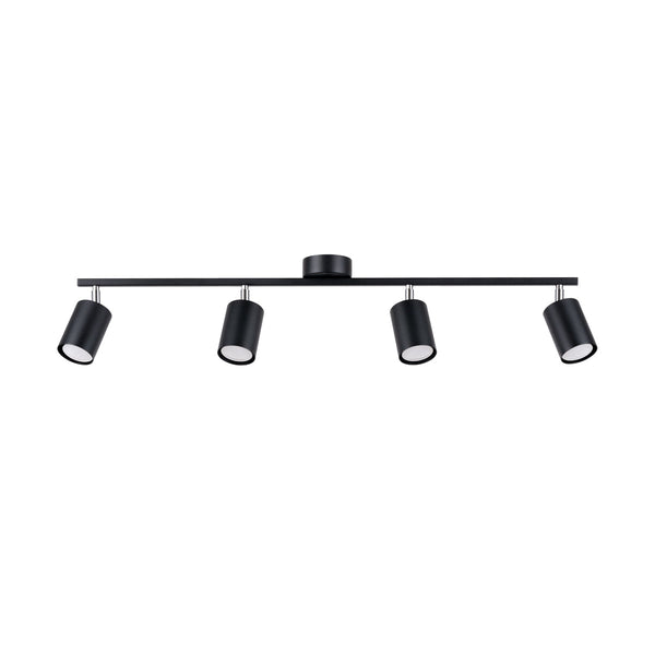 Plafondlamp LEMMI 4L zwart