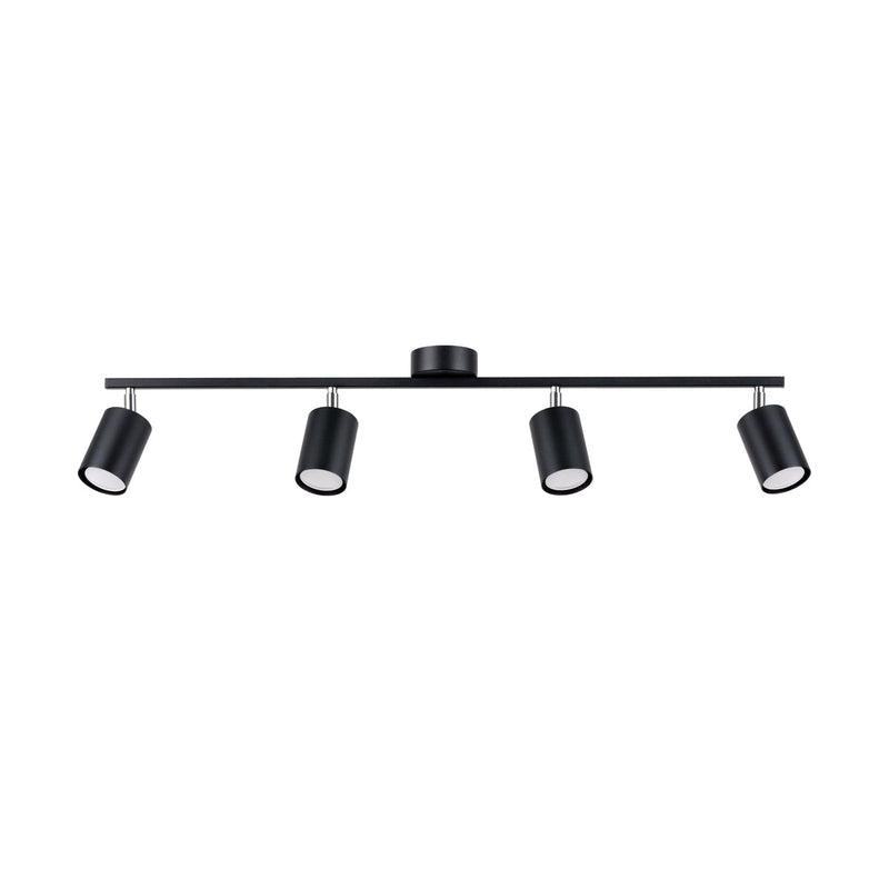 Plafondlamp LEMMI 4L zwart