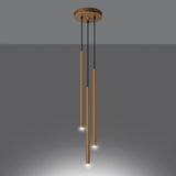 Hanglamp PASTELO 3P goud