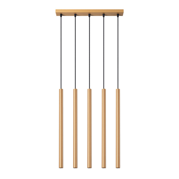 Hanglamp PASTELO 5L goud