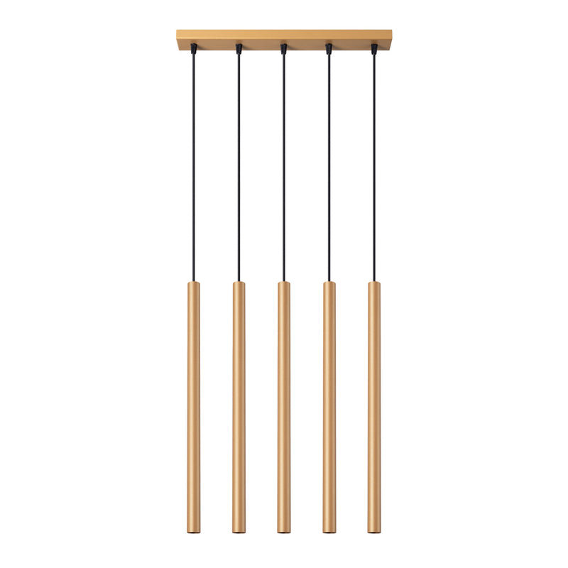 Hanglamp PASTELO 5L goud