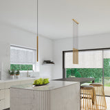 Hanglamp PASTELO 5L goud