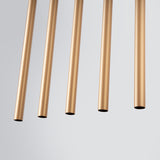 Hanglamp PASTELO 5L goud