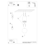 Plafondlamp BOOMO 12