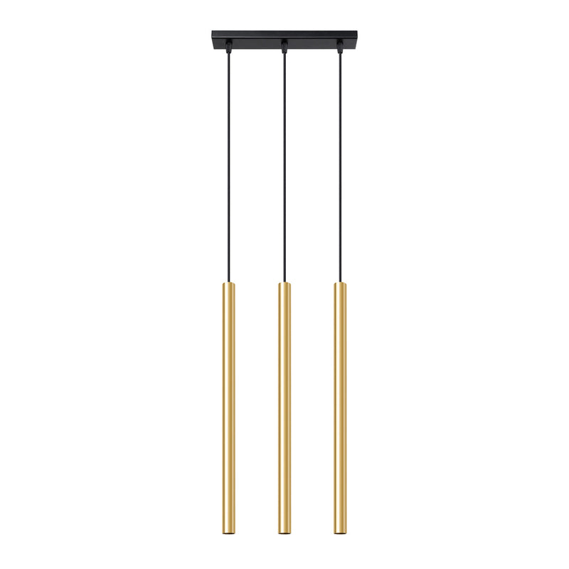 Hanglamp PASTELO 3L goud gepolijst