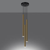 Hanglamp PASTELO 3P gepolijst goud