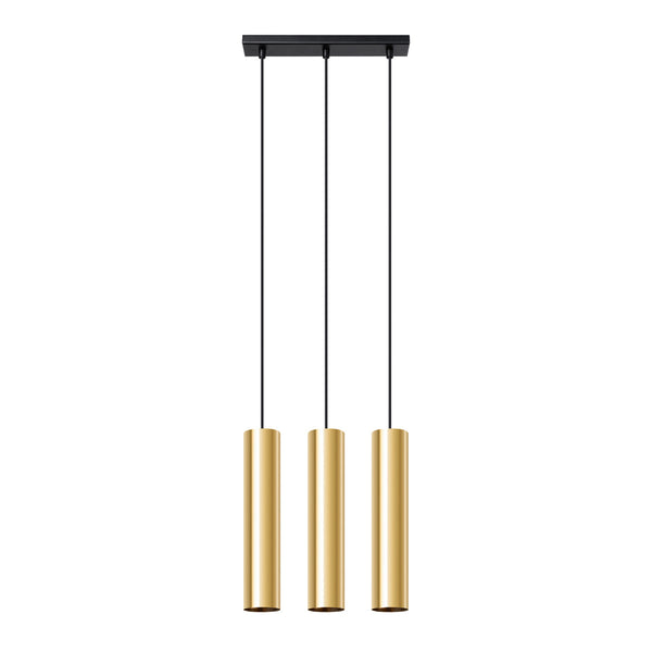 Hanglamp LAGOS 3 gepolijst goud
