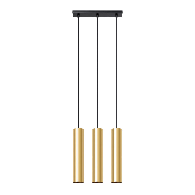 Hanglamp LAGOS 3 gepolijst goud
