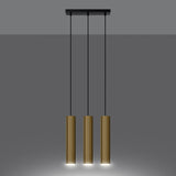 Hanglamp LAGOS 3 gepolijst goud