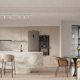 Minimalistische witte Kroonluchter LEMMI 6