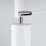 Minimalistische witte Kroonluchter LEMMI 6