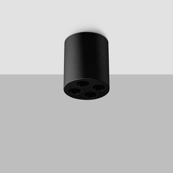 Plafondlamp ZOE zwart LED