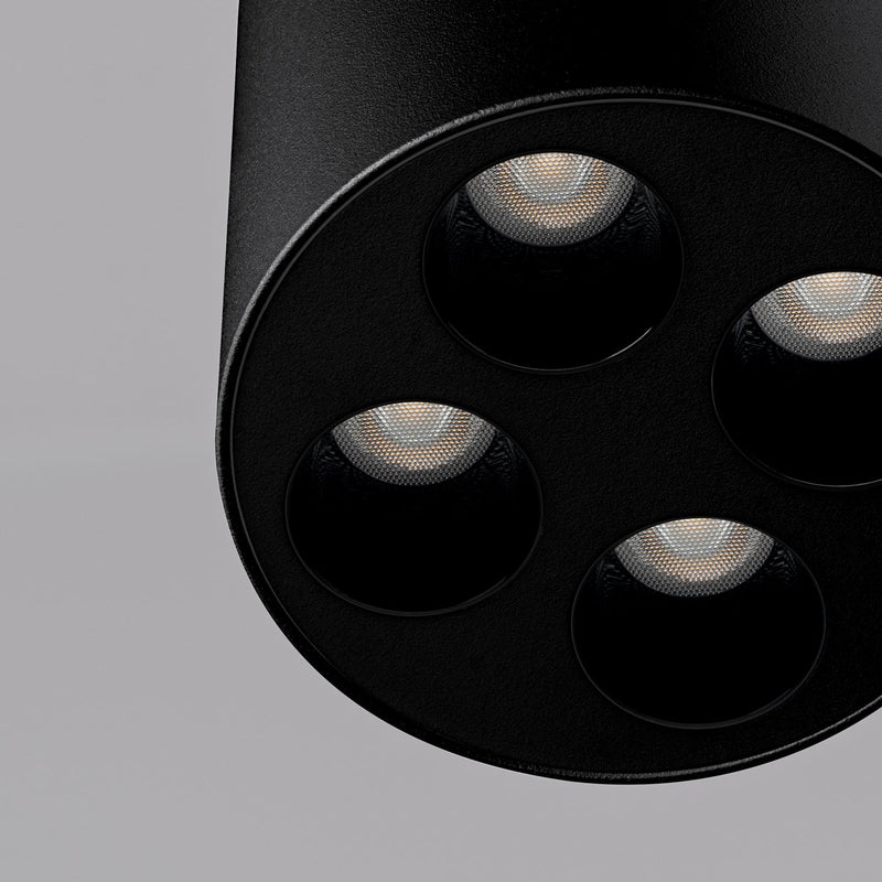 Plafondlamp ZOE zwart LED