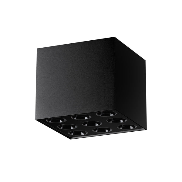 Plafondlamp OZZY zwart LED