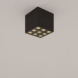 Plafondlamp OZZY zwart LED