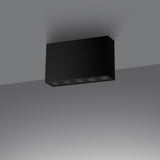 Plafondlamp SOLE zwart LED