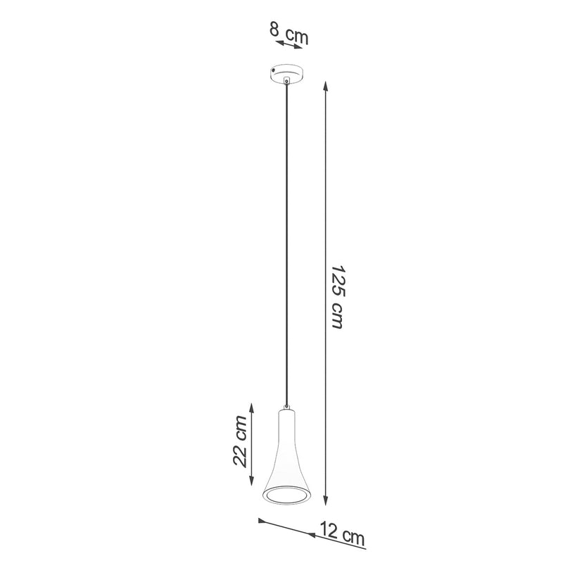 Hanglamp REA 1 beton