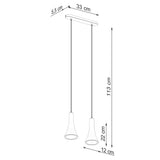 Hanglamp REA 2 beton
