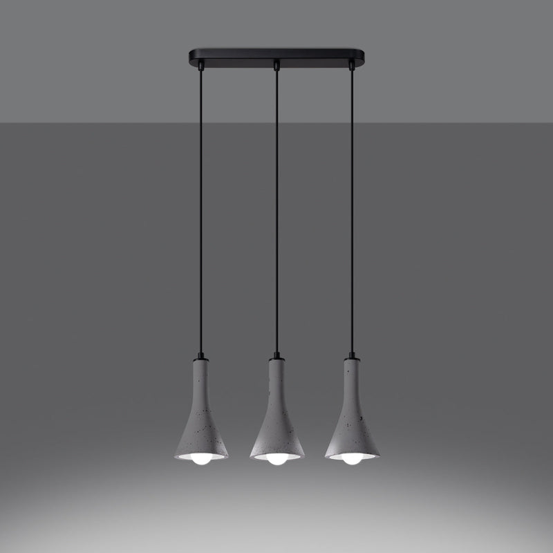 Hanglamp REA 3L beton