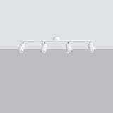 Plafondlamp LEMMI 4L wit