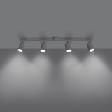 Plafondlamp LEMMI 4L wit