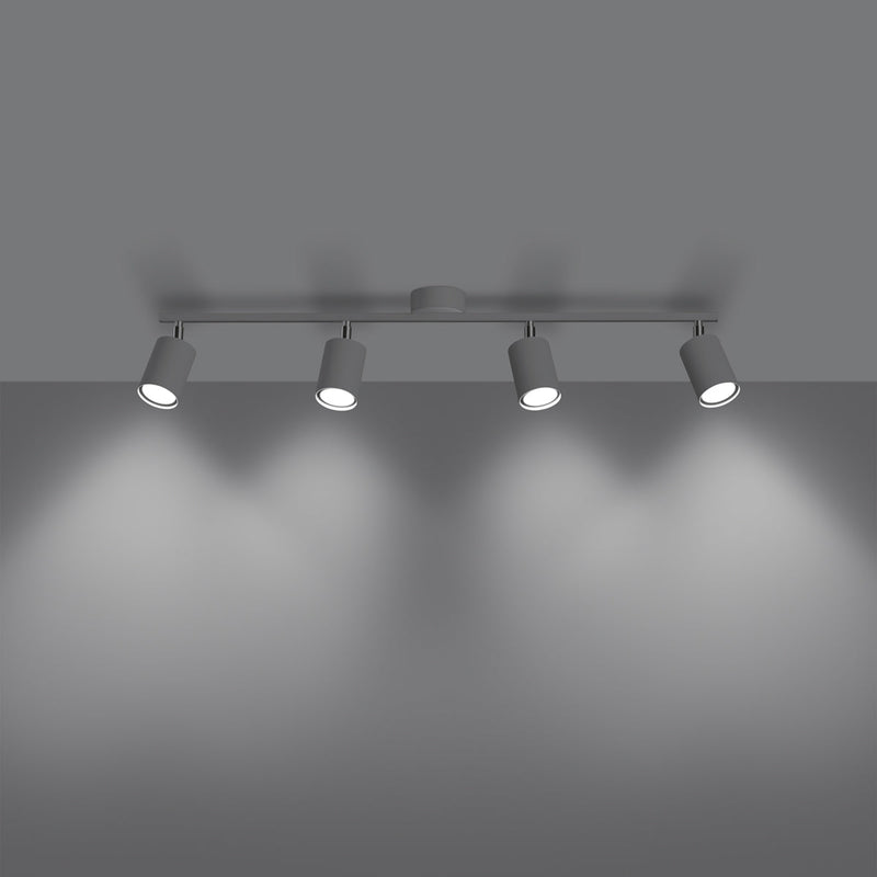 Plafondlamp LEMMI 4L wit