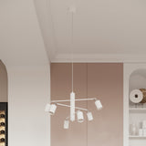 Plafondlamp LEMMI 6L wit