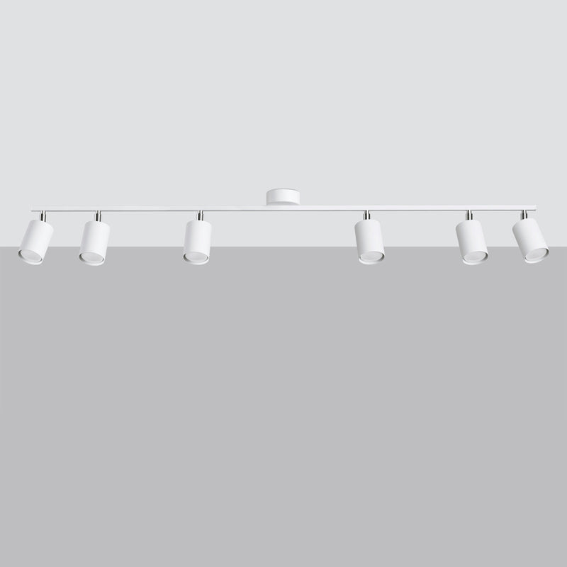 Plafondlamp LEMMI 6L wit