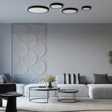 Plafondlamp ONYX 40 zwart LED 3000K