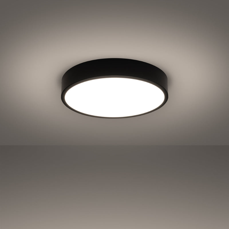 Plafondlamp ONYX 40 zwart LED 3000K