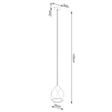 Hanglamp keramiek MINT