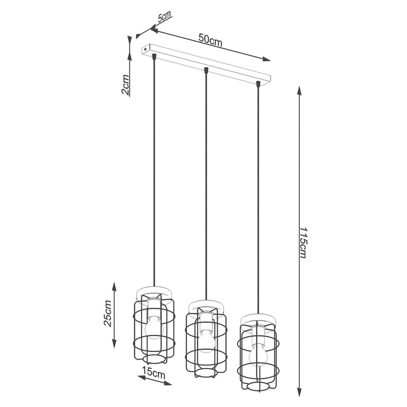 Hanglamp GOTTO 3L