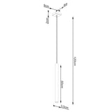 Hanglamp PASTELO 1 hout