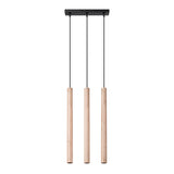 Hanglamp PASTELO 3L hout