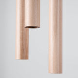 Hanglamp PASTELO 3P hout