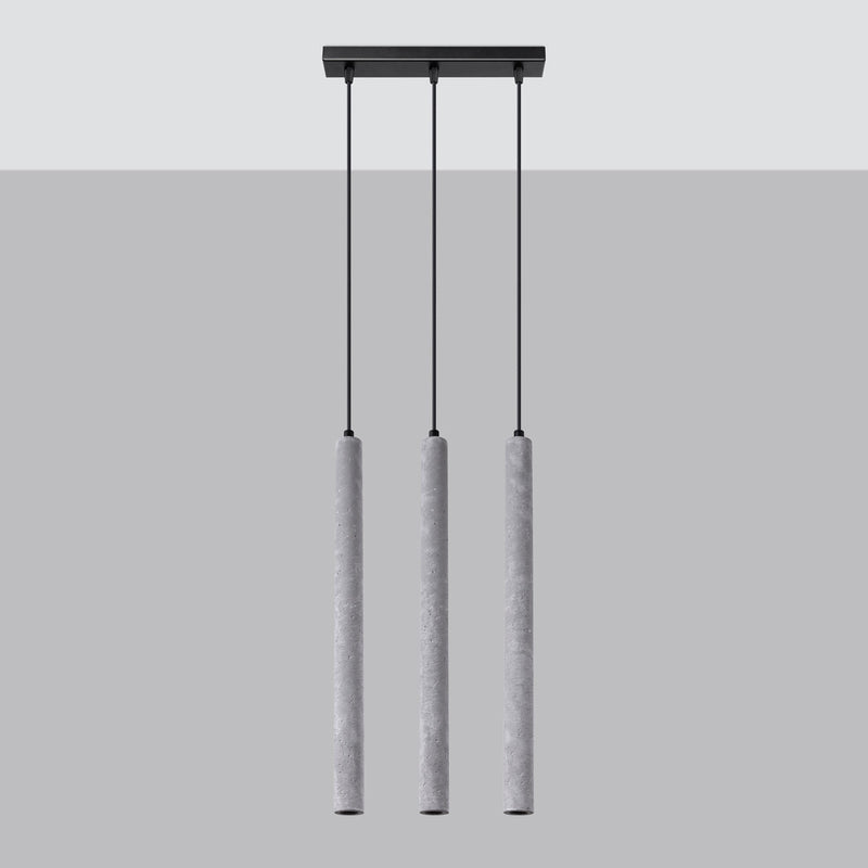 Hanglamp PASTELO 3L beton