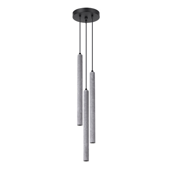Hanglamp PASTELO 3P beton