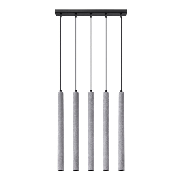 Hanglamp PASTELO 5L beton