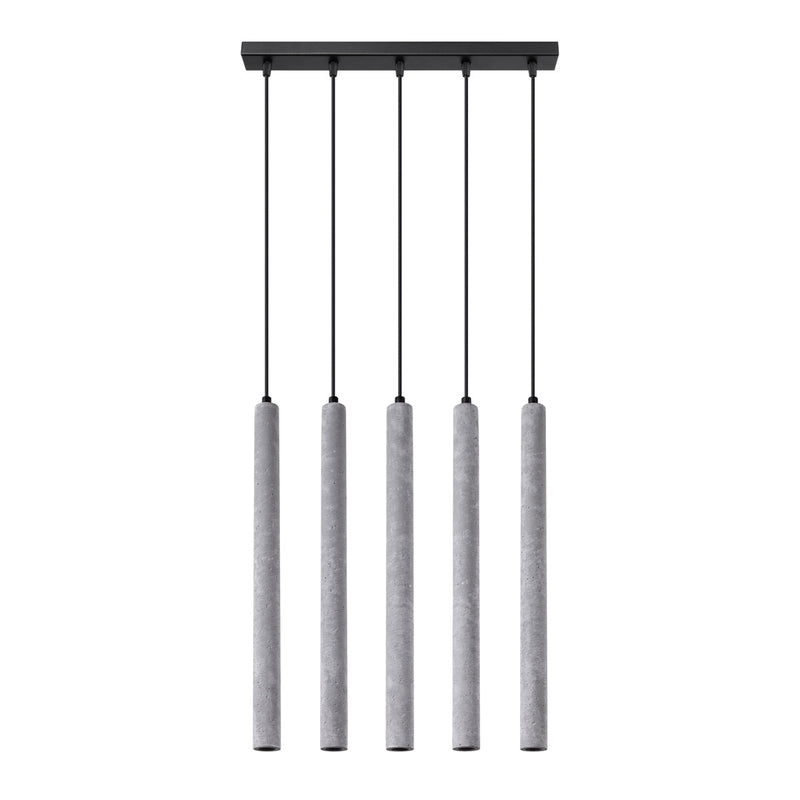 Hanglamp PASTELO 5L beton