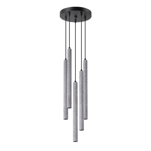 Hanglamp PASTELO 5P beton