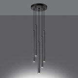 Hanglamp PASTELO 5P beton