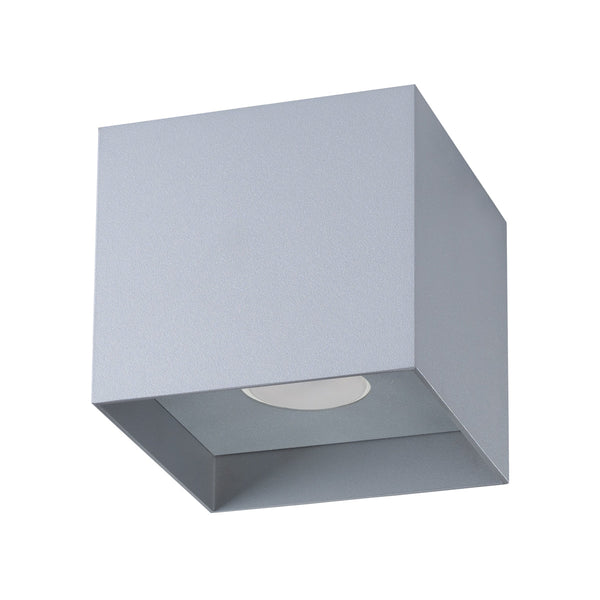 Industrieële Plafondlamp HATI grijs