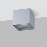 Industrieële Plafondlamp HATI grijs