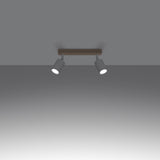 Plafondlamp VERDO 2 wit