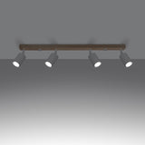 Plafondlamp VERDO 4 wit